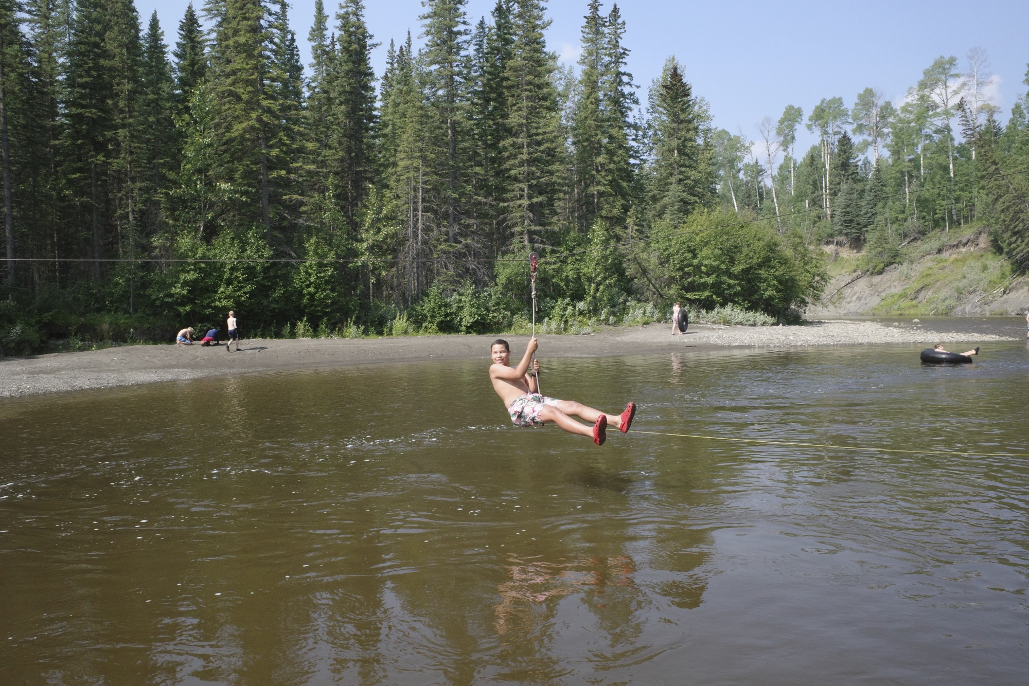 Hmm, I'm not staying dry am I?