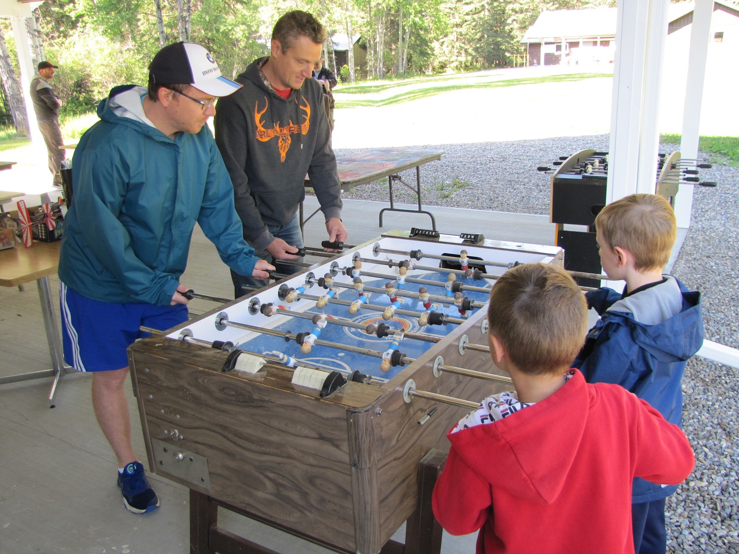Father vs. Son Foosball